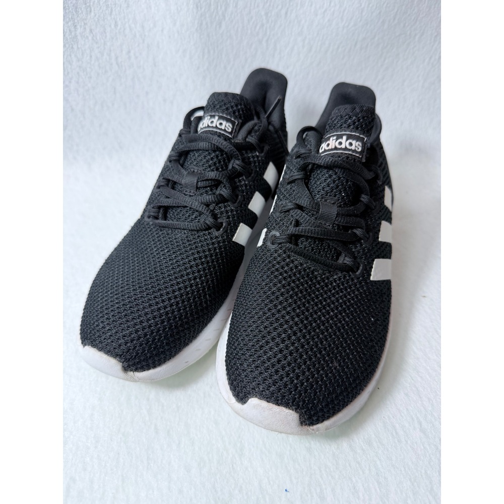 Adidas Questar Flow NXT Black White Mesh Running Shoes Kids 4.5 Women 6 FZ2957 - Picture 10 of 13